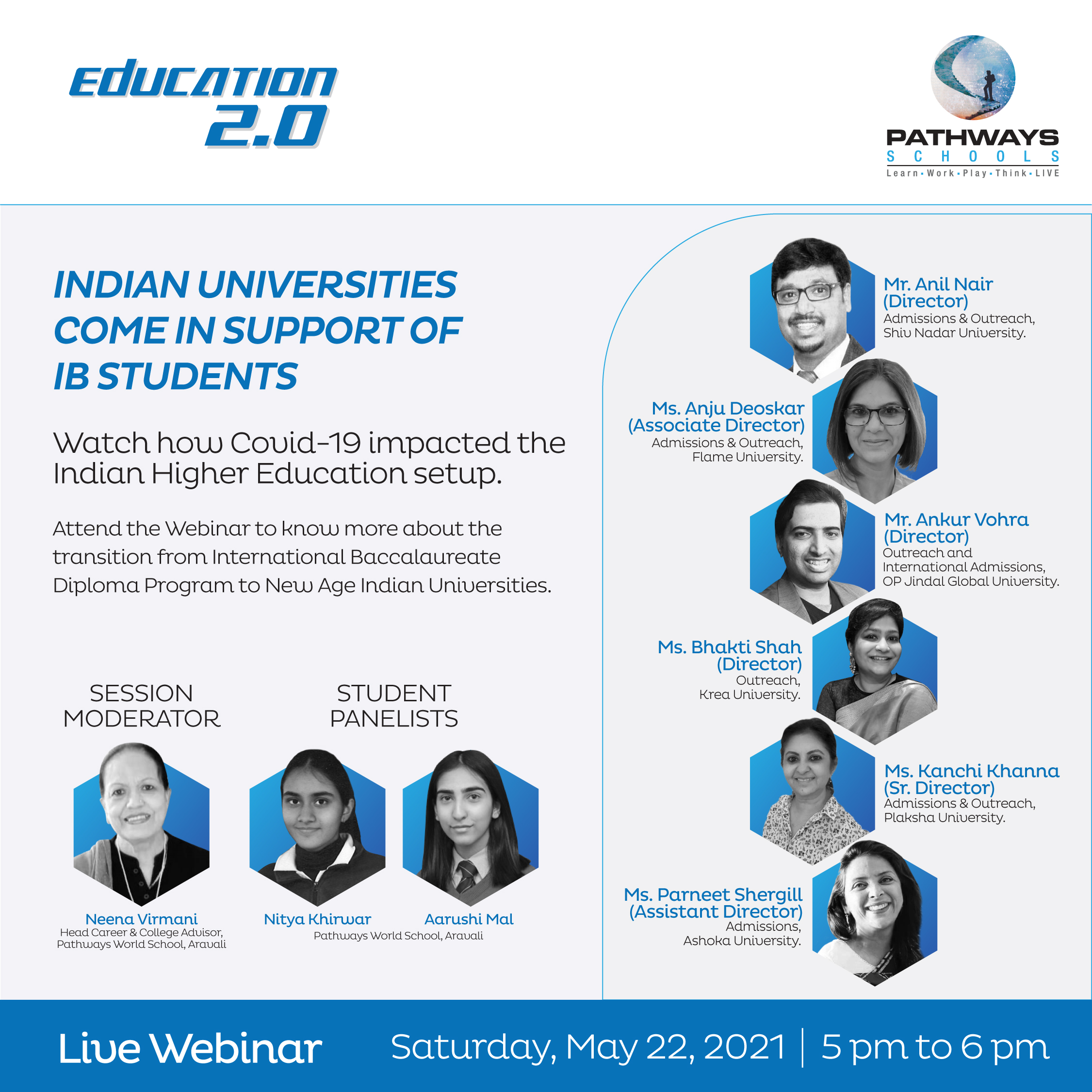 Career & College Advisory Webinar on 22nd May 